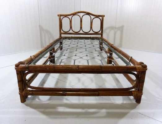 Rattan Daybed, 1970s-TU-1155678