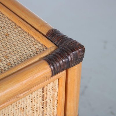 Rattan Drawer Cabinet, France, 1970s-DV-1706040