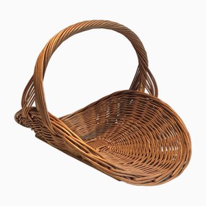 Rattan Log Holder, 1970s-BA-1777324