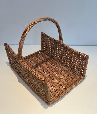 Rattan Log Rack, 1970s-BA-1669063