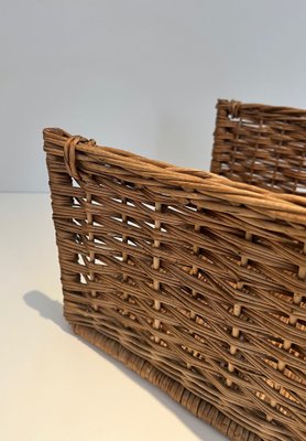 Rattan Log Rack, 1970s-BA-1669063