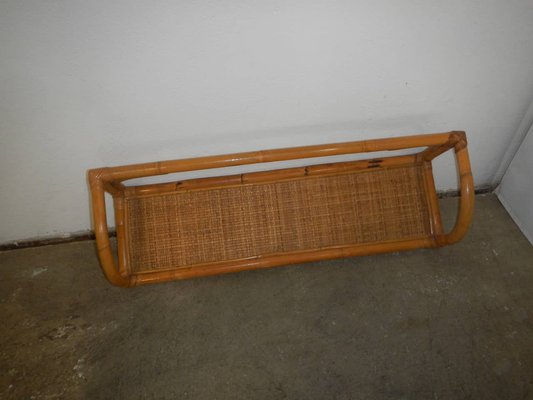 Rattan Shelf with Side Supports-WWQ-1062483