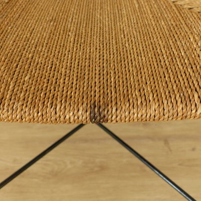 Rattan Side Chair from Eisen and Drahtwerke Erlau, 1950s-WK-560722