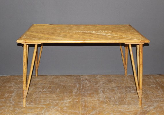 Rattan Table, 1950s-BCR-1121983