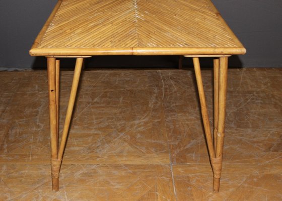 Rattan Table, 1950s-BCR-1121983