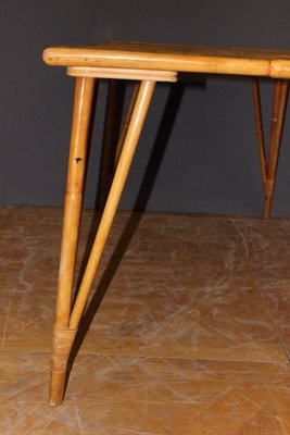 Rattan Table, 1950s-BCR-1121983