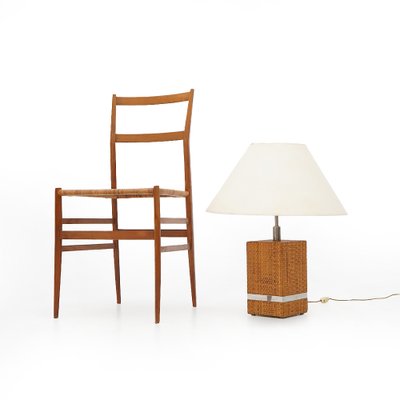 Rattan Table Lamp by Tommaso Barbi, 1970s-EZ-1812957