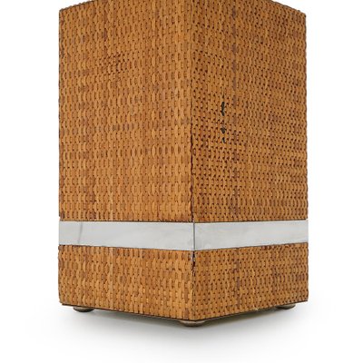 Rattan Table Lamp by Tommaso Barbi, 1970s-EZ-1812957