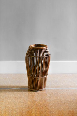 Rattan Umbrella Stand from Vivai Del Sud, Italy, 1950s-MNF-1704735