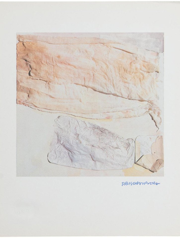 Rauschenberg, 1970, Limited Edition Photolithograph