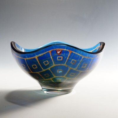 Ravenna Bowl attributed to Sven Palmquist for Orrefors, Sweden, 1950s-KJP-1410533