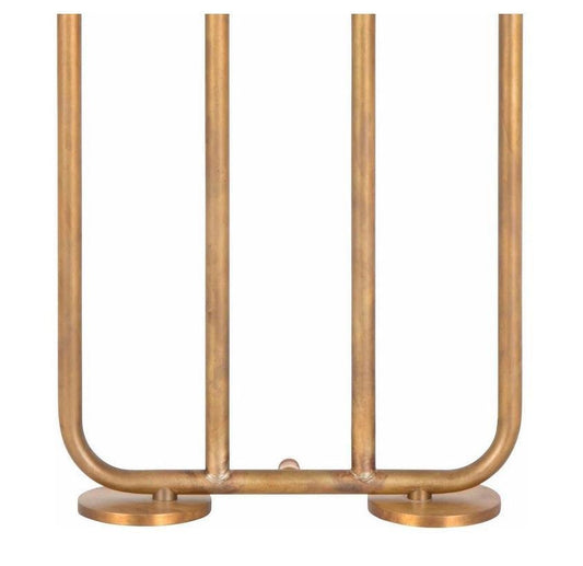 Raw Brass December Table Lamp by Sabina Grubbeson for Konsthantverk Tyringe 1