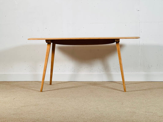 Raw Elm Plank Table by Lucian Ercolani for Ercol