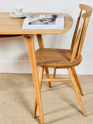 Raw Elm Plank Table by Lucian Ercolani for Ercol-KRJ-1357984