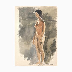 Raymond Cazanove, Figure, Watercolor, 1922-ZCI-802545