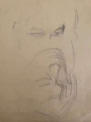 Raymond Cazanove, Portrait, Pencil Drawing, 1940-ZCI-884295