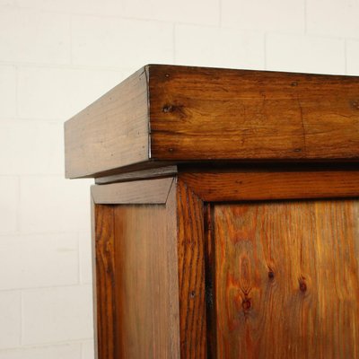 Reception Desk in Larch Glass and Vinyl, Italy, Early 900s-VMM-991490