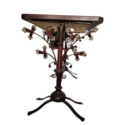 Reception Table with Sculpture on Iron Base by Basil Albayati-TCS-1749143