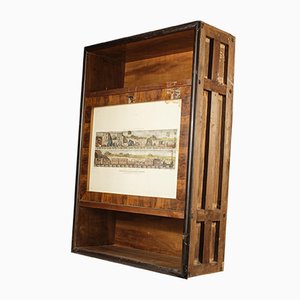 Recessed Mobile Cabinet with Door, Calatoia, 1940s-RAQ-826286