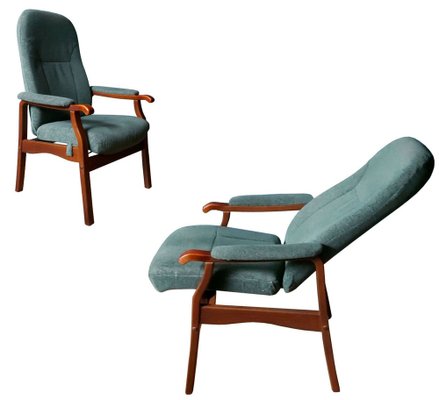 Reclining Armchair by Hjort Knudsen, 1960s-KDW-1743078