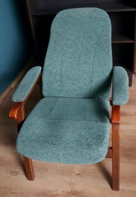 Reclining Armchair by Hjort Knudsen, 1960s-KDW-1743078