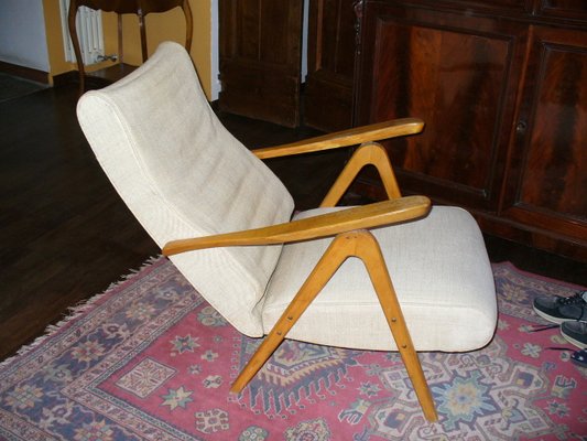 Reclining Armchair from Cassina, 1950s-EI-695474