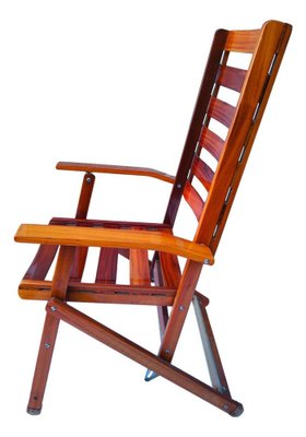 Reclining Folding Chair by Ico Parisi for Fratelli Reguitti, 1960s-FIP-1133715