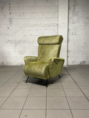 Reclining Lounge Chair, 1950s-JHL-1705643