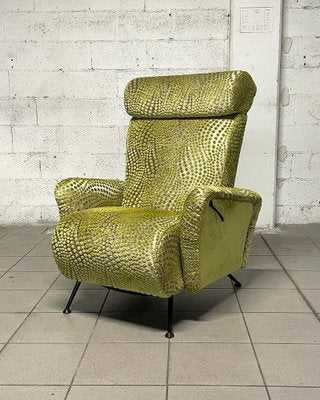 Reclining Lounge Chair, 1950s-JHL-1705643