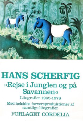 Records Travel in the Jungle and the Savannah by Hans Scherfig, 1960s-MTD-1399742