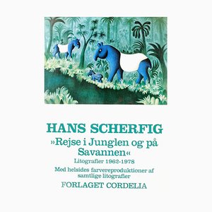 Records Travel in the Jungle and the Savannah by Hans Scherfig, 1960s-MTD-1399742