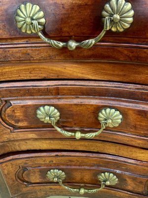 Rectangular Chest of Drawers in Walnut, 18th Century-EQU-1417559