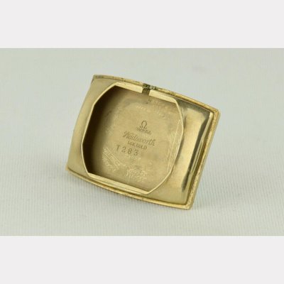 Rectangular Gold Case Watch from Omega, 1940s-LOB-692431