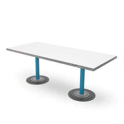 Rectangular Kroma Table by Antonia Astori for Driade, 1970s-EZ-2040472