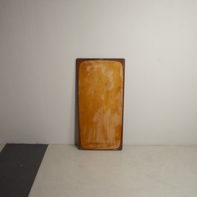 Rectangular Mirror with Wood Frame from Isa Bergamo, 1960s-JQO-1184984