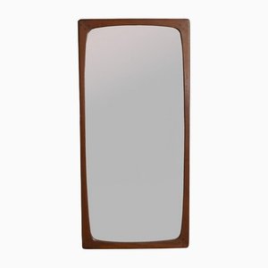 Rectangular Mirror with Wood Frame from Isa Bergamo, 1960s-JQO-1184984