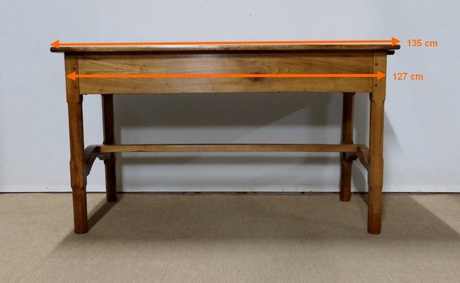 Rectangular Table in Solid Cherry Wood-RVK-1124326