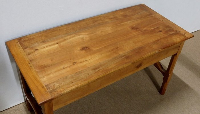 Rectangular Table in Solid Cherry Wood-RVK-1124326