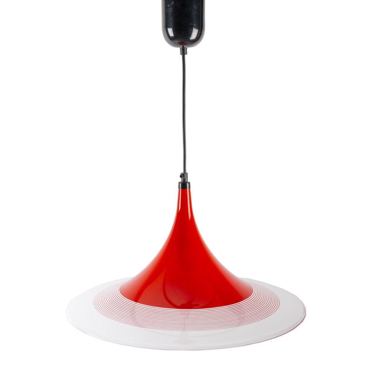 Red Acrylic Witchs Hat Ceiling Lamp