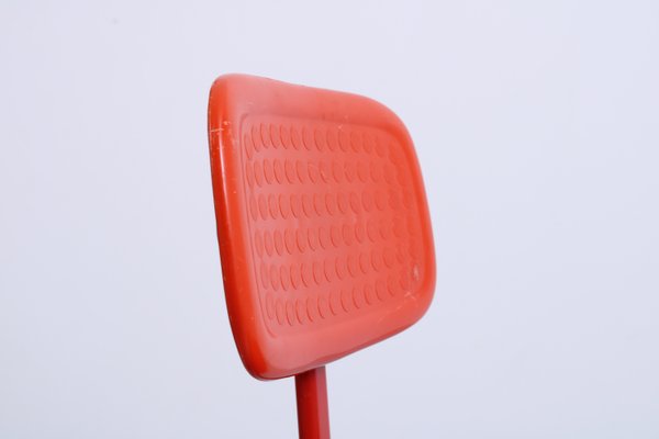 Red Adjustable Frippe Desk Chair from Ikea, 1990s-XT-2027879