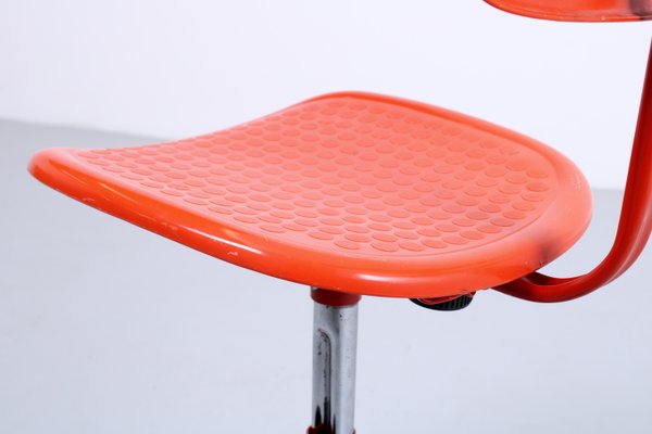 Red Adjustable Frippe Desk Chair from Ikea, 1990s-XT-2027879