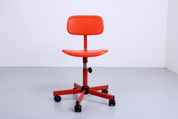 Red Adjustable Frippe Desk Chair from Ikea, 1990s-XT-2027879