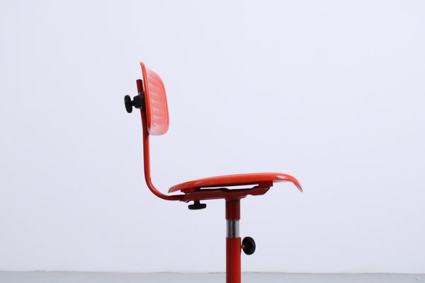 Red Adjustable Frippe Desk Chair from Ikea, 1990s-XT-2027879