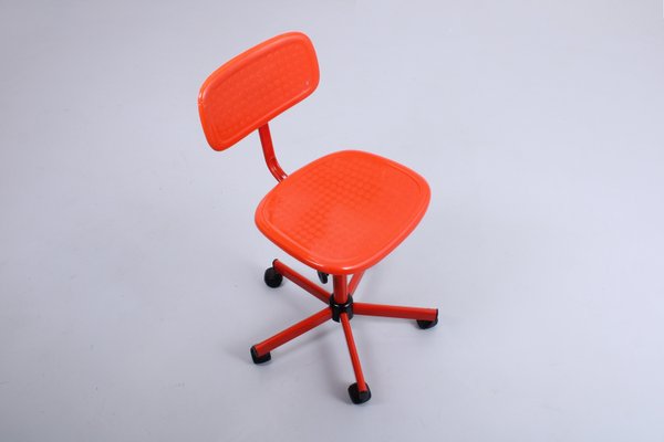 Red Adjustable Frippe Desk Chair from Ikea, 1990s-XT-2027879