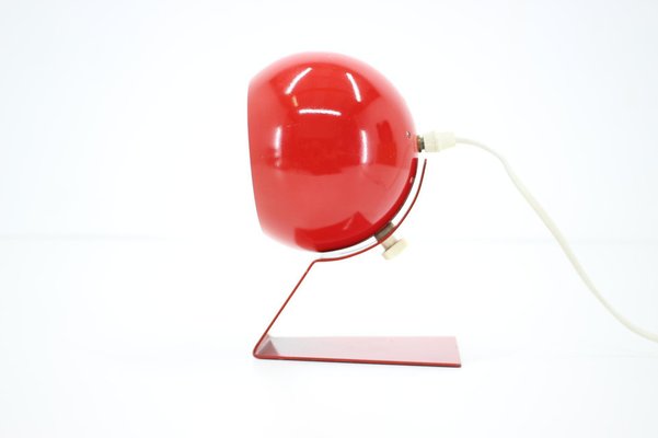 Red Adjustable Table Lamp, Germany, 1960s-TZ-985675