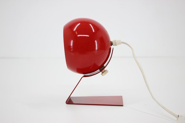 Red Adjustable Table Lamp, Germany, 1960s-TZ-985675