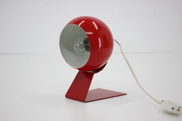 Red Adjustable Table Lamp, Germany, 1960s-TZ-985675