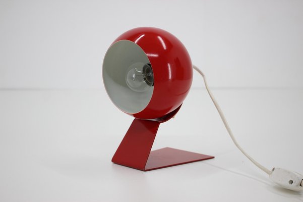 Red Adjustable Table Lamp, Germany, 1960s-TZ-985675