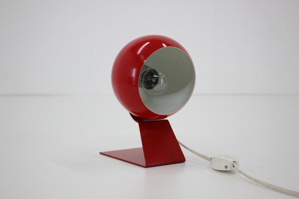 Red Adjustable Table Lamp, Germany, 1960s-TZ-985675