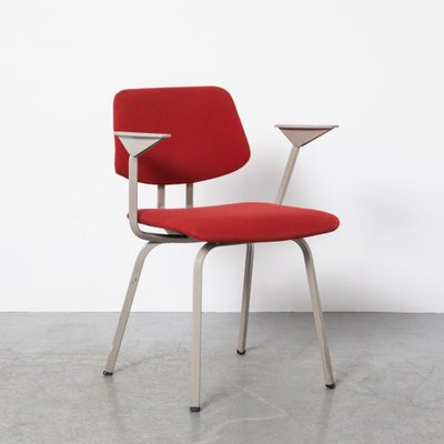 Red Ahrend Chair attributed to Friso Kramer for Ahrend De Cirkel, 1970s-JC-1696543